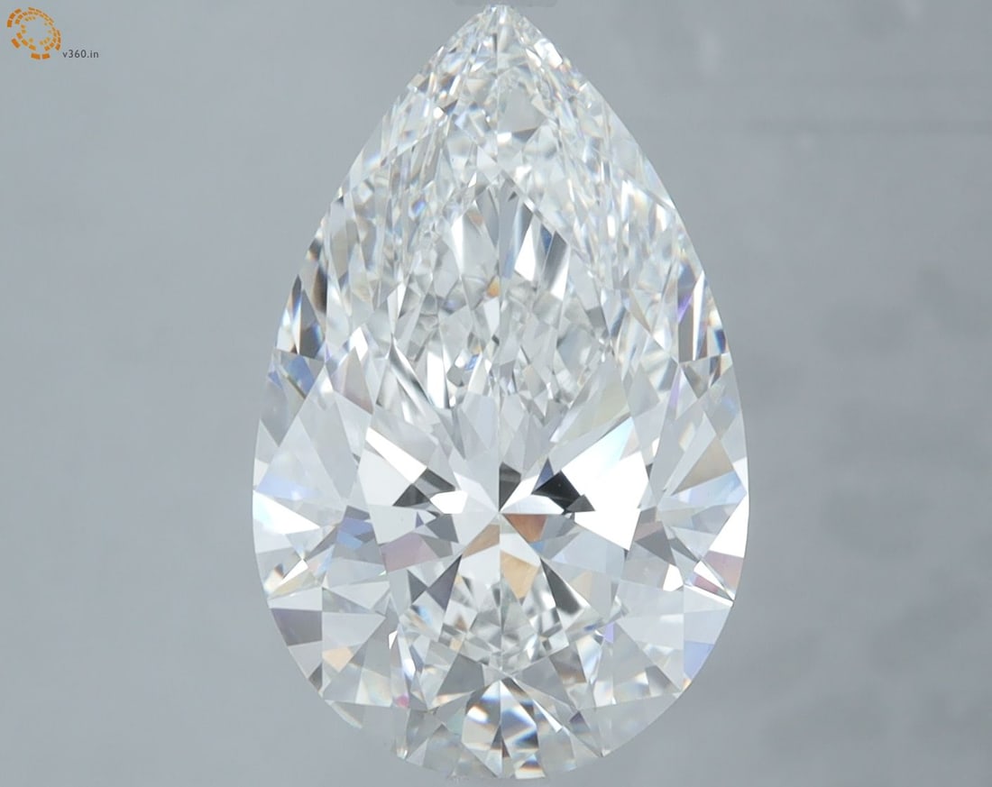 Loose Diamond - PEAR 5.09ct E VS1 (1 of 1)