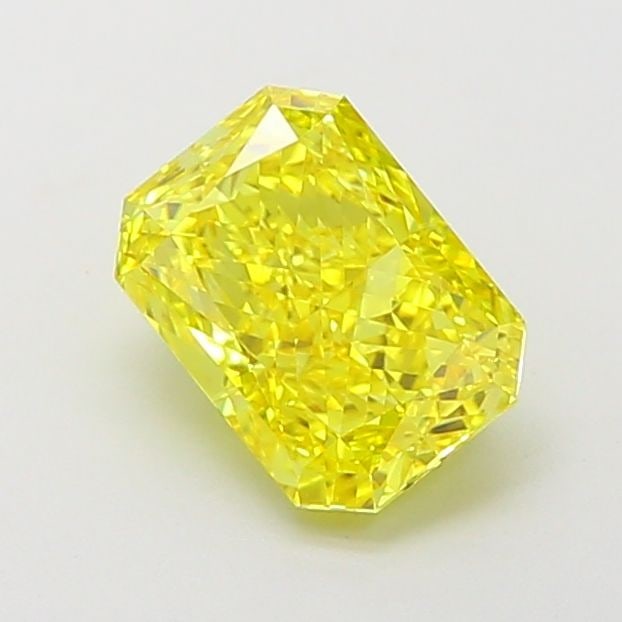Loose Diamond - RADIANT 1.51ct Fancy Vivid Yellow VVS2: Loose Diamond - RADIANT 1.51ct Fancy Vivid Yellow VVS2 Source: This is a real non-mined Diamond that has been grown in a lab Shape: RADIANT Carats: 1.51 Color: Fancy Vivid Yellow Certification: IGI Vi