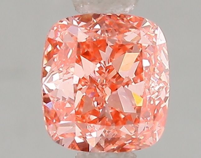 Loose Diamond - CUSHION MODIFIED 1.01ct Fancy Vivid Pink VS2: Loose Diamond - CUSHION MODIFIED 1.01ct Fancy Vivid Pink VS2 Source: This is a real non-mined Diamond that has been grown in a lab Shape: CUSHION MODIFIED Carats: 1.01 Color: Fancy Vivid Pink Certific