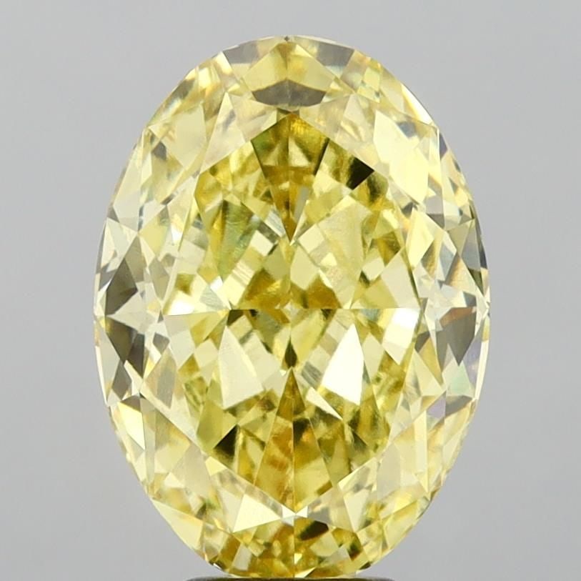 Loose Diamond - OVAL 7.07ct Fancy Intense Yellow VS1: Loose Diamond - OVAL 7.07ct Fancy Intense Yellow VS1 Source: This is a real non-mined Diamond that has been grown in a lab Shape: OVAL Carats: 7.07 Color: Fancy Intense Yellow Certification: IGI Video