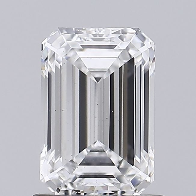 Loose Diamond - EMERALD 1.18ct D VS2: Loose Diamond - EMERALD 1.18ct D VS2 Source: This is a real non-mined Diamond that has been grown in a lab Shape: EMERALD Carats: 1.18 Color: D Clarity: VS2 Certification: IGI Video:
