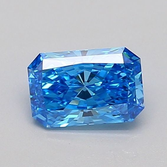 Loose Diamond - RADIANT 0.63ct Fancy Vivid Blue VS1: Loose Diamond - RADIANT 0.63ct Fancy Vivid Blue VS1 Source: This is a real non-mined Diamond that has been grown in a lab Shape: RADIANT Carats: 0.63 Color: Fancy Vivid Blue Certification: IGI