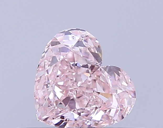 Loose Diamond - HEART 0.44ct Fancy Pink VS2: Loose Diamond - HEART 0.44ct Fancy Pink VS2 Source: This is a real non-mined Diamond that has been grown in a lab Shape: HEART Carats: 0.44 Color: Fancy Pink Certification: IGI Video: