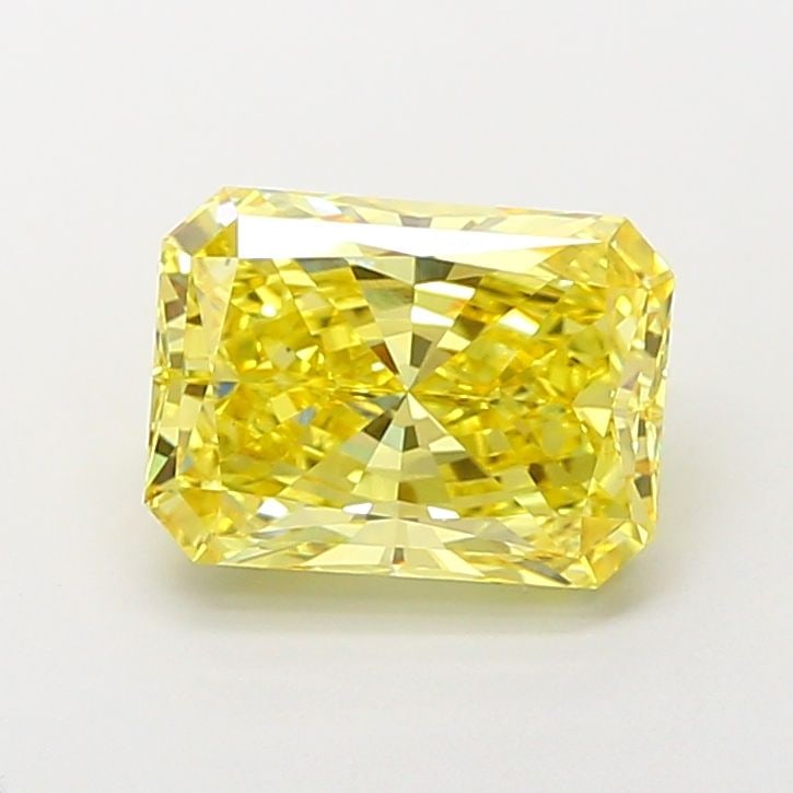 Loose Diamond - RADIANT 4.01ct Fancy Vivid Yellow VS1: Loose Diamond - RADIANT 4.01ct Fancy Vivid Yellow VS1 Source: This is a real non-mined Diamond that has been grown in a lab Shape: RADIANT Carats: 4.01 Color: Fancy Vivid Yellow Certification: IGI Vid
