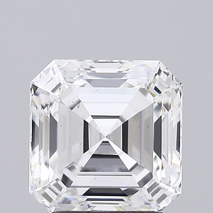 Loose Diamond - ASSCHER 2.05ct E VS2: Loose Diamond - ASSCHER 2.05ct E VS2 Source: This is a real non-mined Diamond that has been grown in a lab Shape: ASSCHER Carats: 2.05 Color: E Clarity: VS2 Certification: IGI Video: Video Link