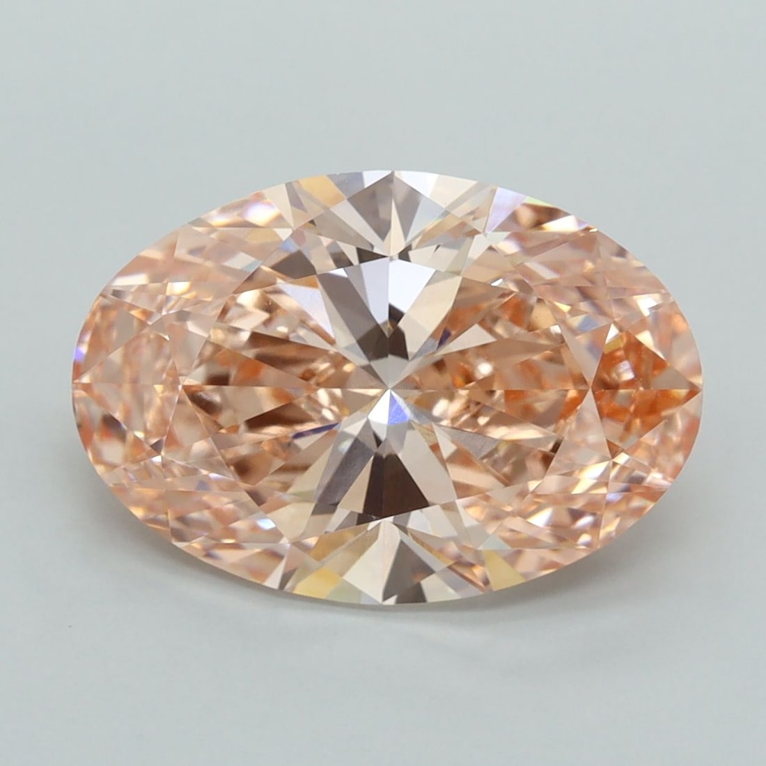 Loose Diamond - OVAL 5.04ct Fancy Vivid Orange VVS2: Loose Diamond - OVAL 5.04ct Fancy Vivid Orange VVS2 Source: This is a real non-mined Diamond that has been grown in a lab Shape: OVAL Carats: 5.04 Color: Fancy Vivid Orange Certification: IGI Video: