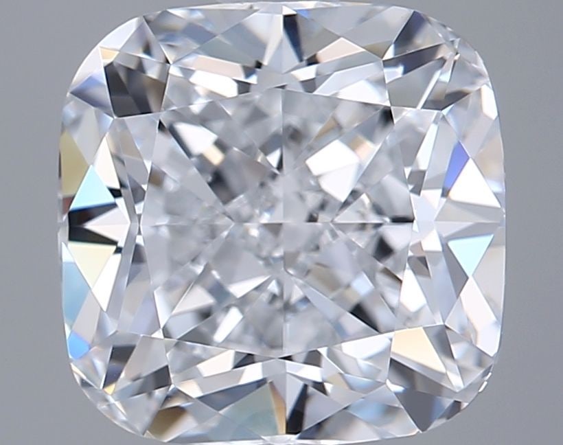 Loose Diamond - CUSHION MODIFIED 2.58ct D VVS2: Loose Diamond - CUSHION MODIFIED 2.58ct D VVS2 Source: This is a real non-mined Diamond that has been grown in a lab Shape: CUSHION MODIFIED Carats: 2.58 Color: D Clarity: VVS2 Certification: IGI Vide