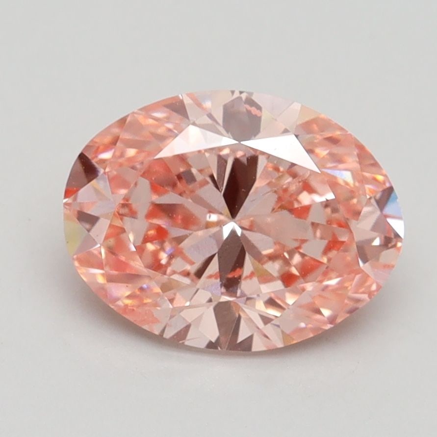 Loose Diamond - OVAL 1.91ct Fancy Intense Pink SI1: Loose Diamond - OVAL 1.91ct Fancy Intense Pink SI1 Source: This is a real non-mined Diamond that has been grown in a lab Shape: OVAL Carats: 1.91 Color: Fancy Intense Pink Certification: IGI Video: