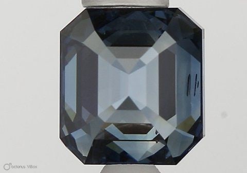 Loose Diamond - EMERALD 0.91ct Fancy Deep Blue SI2 (1 of 1)