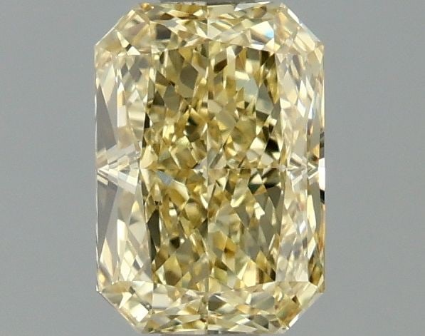 Loose Diamond - RADIANT 1.0ct Fancy Intense Yellow VVS2: Loose Diamond - RADIANT 1.0ct Fancy Intense Yellow VVS2 Source: This is a real non-mined Diamond that has been grown in a lab Shape: RADIANT Carats: 1.0 Color: Fancy Intense Yellow Certification: IGI
