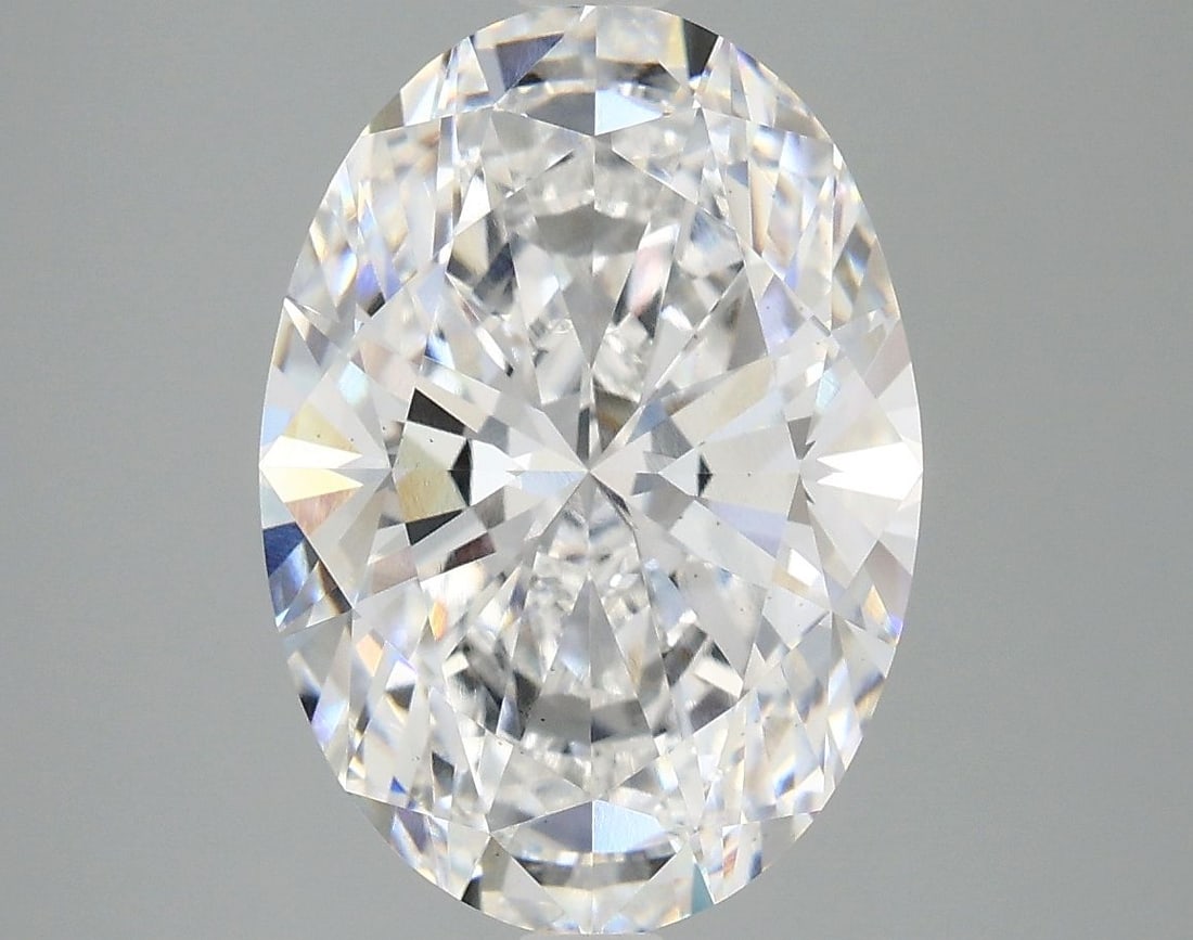Loose Diamond - OVAL 5.02ct D VS1: Loose Diamond - OVAL 5.02ct D VS1 Source: This is a real non-mined Diamond that has been grown in a lab Shape: OVAL Carats: 5.02 Color: D Clarity: VS1 Certification: IGI Video: Video Link Additional