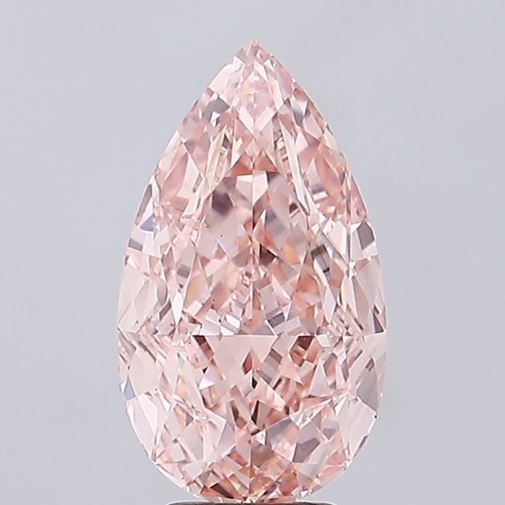 Loose Diamond - PEAR 5.27ct Fancy Vivid Pink VS1: Loose Diamond - PEAR 5.27ct Fancy Vivid Pink VS1 Source: This is a real non-mined Diamond that has been grown in a lab Shape: PEAR Carats: 5.27 Color: Fancy Vivid Pink Certification: IGI Video: