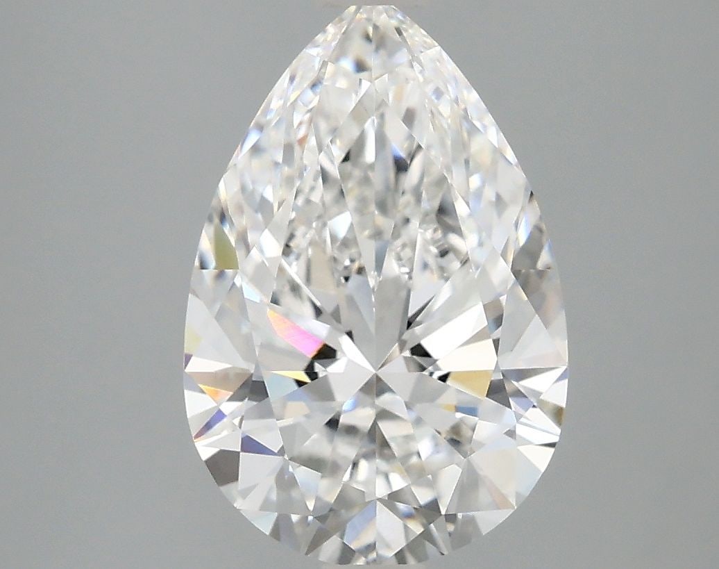 Loose Diamond - PEAR 3.06ct E VVS2: Loose Diamond - PEAR 3.06ct E VVS2 Source: This is a real non-mined Diamond that has been grown in a lab Shape: PEAR Carats: 3.06 Color: E Clarity: VVS2 Certification: IGI Video: Video Link