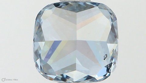 Loose Diamond - CUSHION MODIFIED 1.19ct Fancy Intense Blue SI1: Loose Diamond - CUSHION MODIFIED 1.19ct Fancy Intense Blue SI1 Source: This is a real non-mined Diamond that has been grown in a lab Shape: CUSHION MODIFIED Carats: 1.19 Color: Fancy Intense Blue Cert