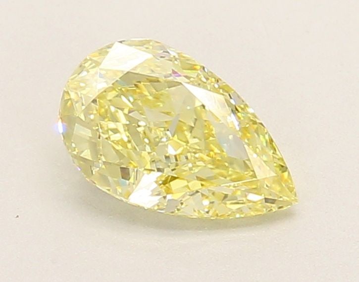 Loose Diamond - PEAR 1.01ct Fancy Yellow VS1: Loose Diamond - PEAR 1.01ct Fancy Yellow VS1 Source: This is a real non-mined Diamond that has been grown in a lab Shape: PEAR Carats: 1.01 Color: Fancy Yellow Certification: IGI Video: