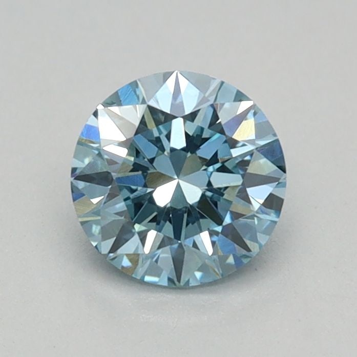 Loose Diamond - ROUND 0.35ct Fancy Vivid Blue VS1: Loose Diamond - ROUND 0.35ct Fancy Vivid Blue VS1 Source: This is a real non-mined Diamond that has been grown in a lab Shape: ROUND Carats: 0.35 Color: Fancy Vivid Blue Certification: IGI Video: