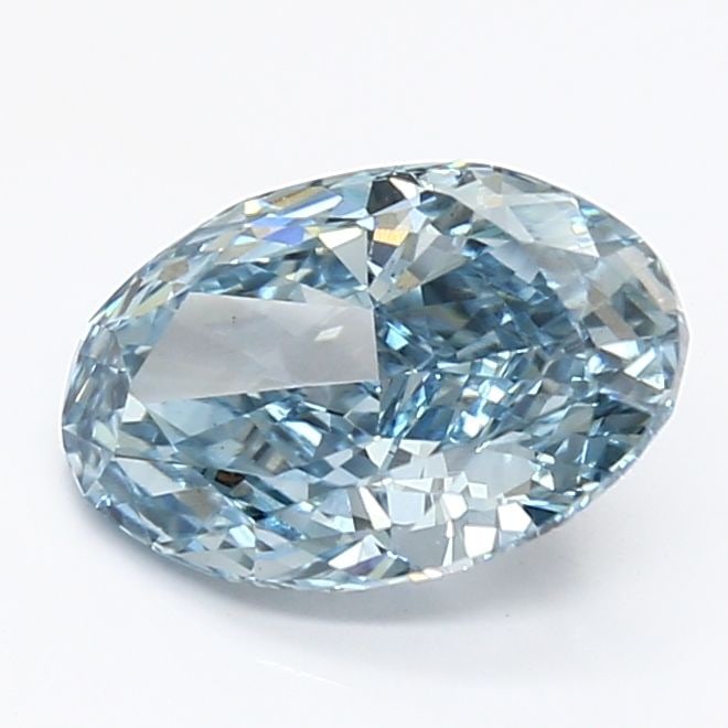 Loose Diamond - OVAL 1.62ct Fancy Vivid Blue VS1: Loose Diamond - OVAL 1.62ct Fancy Vivid Blue VS1 Source: This is a real non-mined Diamond that has been grown in a lab Shape: OVAL Carats: 1.62 Color: Fancy Vivid Blue Certification: IGI Video: