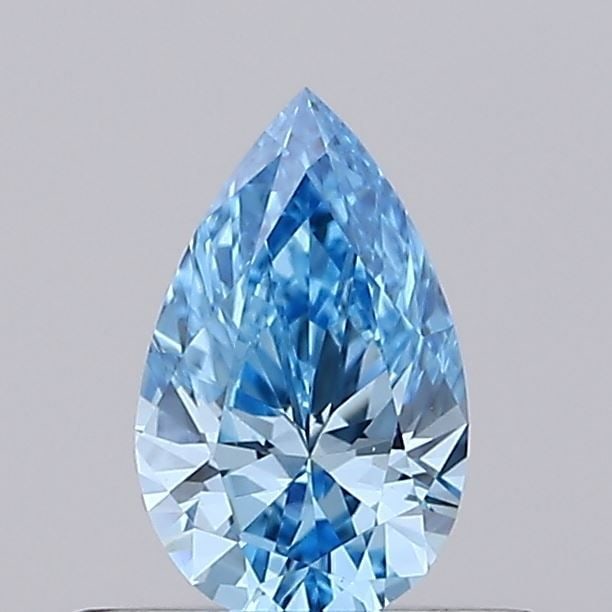 Loose Diamond - PEAR 0.26ct Fancy Vivid Blue VS1: Loose Diamond - PEAR 0.26ct Fancy Vivid Blue VS1 Source: This is a real non-mined Diamond that has been grown in a lab Shape: PEAR Carats: 0.26 Color: Fancy Vivid Blue Certification: NONE Video: