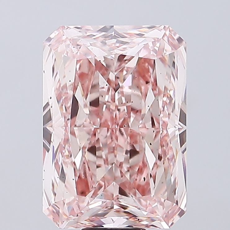 Loose Diamond - RADIANT 17.12ct Fancy Intense Pink SI1: Loose Diamond - RADIANT 17.12ct Fancy Intense Pink SI1 Source: This is a real non-mined Diamond that has been grown in a lab Shape: RADIANT Carats: 17.12 Color: Fancy Intense Pink Certification: IGI
