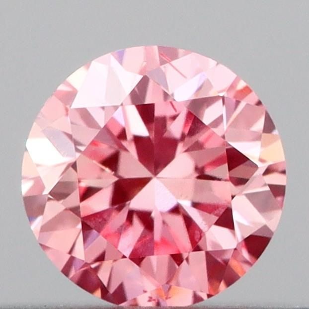 Loose Diamond - ROUND 0.19ct Fancy Vivid Pink VS2: Loose Diamond - ROUND 0.19ct Fancy Vivid Pink VS2 Source: This is a real non-mined Diamond that has been grown in a lab Shape: ROUND Carats: 0.19 Color: Fancy Vivid Pink Certification: IGI Video: