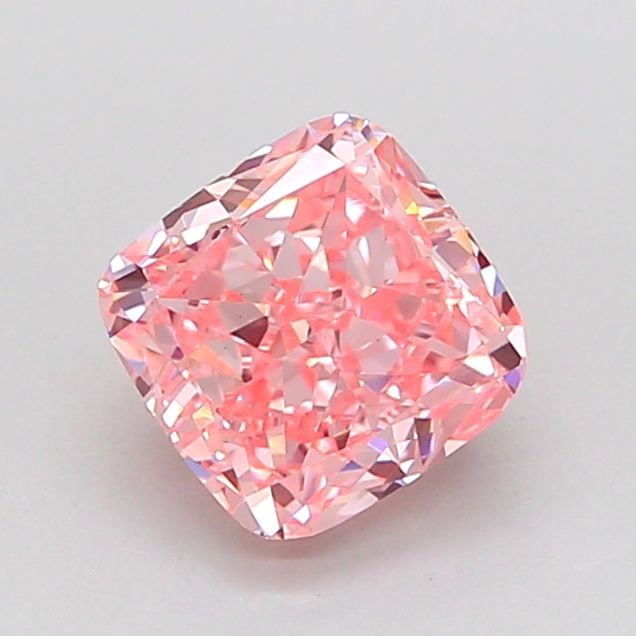 Loose Diamond - CUSHION MODIFIED 1.53ct Fancy Vivid Pink VS1: Loose Diamond - CUSHION MODIFIED 1.53ct Fancy Vivid Pink VS1 Source: This is a real non-mined Diamond that has been grown in a lab Shape: CUSHION MODIFIED Carats: 1.53 Color: Fancy Vivid Pink Certific