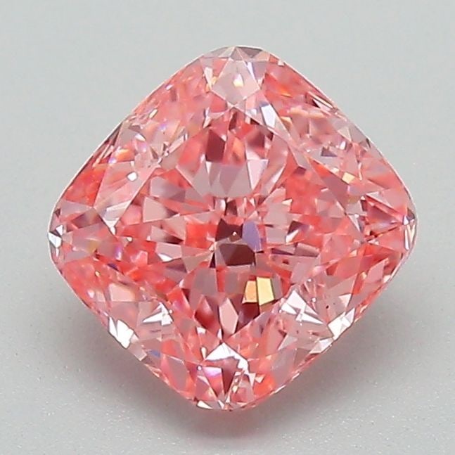 Loose Diamond - CUSHION MODIFIED 1.39ct Fancy Vivid Pink VVS2: Loose Diamond - CUSHION MODIFIED 1.39ct Fancy Vivid Pink VVS2 Source: This is a real non-mined Diamond that has been grown in a lab Shape: CUSHION MODIFIED Carats: 1.39 Color: Fancy Vivid Pink Certifi