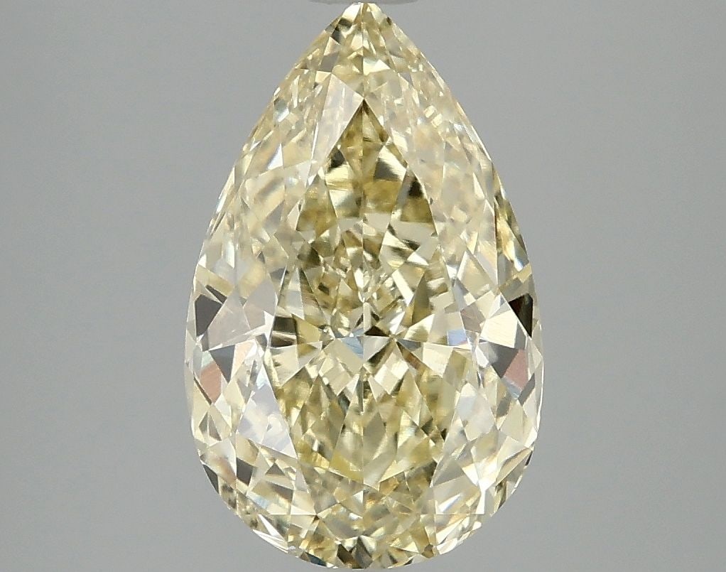 Loose Diamond - PEAR 3.09ct Fancy Intense Yellow VVS2 (1 of 1)