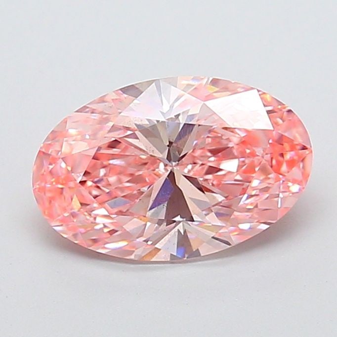 Loose Diamond - OVAL 2.51ct Fancy Vivid Pink VS2: Loose Diamond - OVAL 2.51ct Fancy Vivid Pink VS2 Source: This is a real non-mined Diamond that has been grown in a lab Shape: OVAL Carats: 2.51 Color: Fancy Vivid Pink Certification: IGI Video: