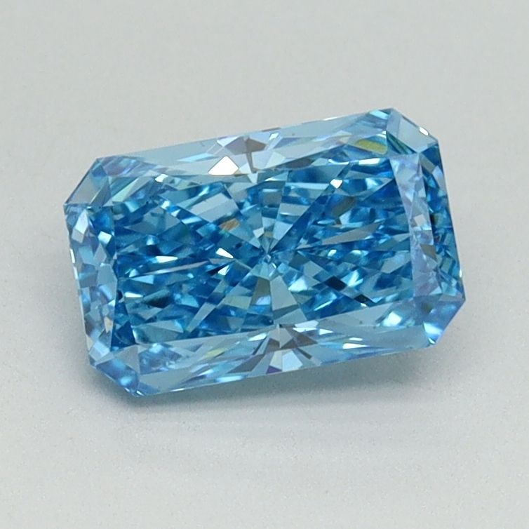 Loose Diamond - RADIANT 1.05ct Fancy Vivid Blue VS1: Loose Diamond - RADIANT 1.05ct Fancy Vivid Blue VS1 Source: This is a real non-mined Diamond that has been grown in a lab Shape: RADIANT Carats: 1.05 Color: Fancy Vivid Blue Certification: IGI Video: