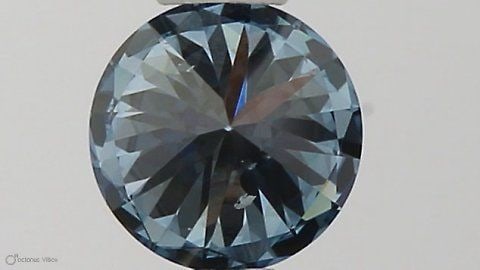 Loose Diamond - ROUND 0.33ct Fancy Vivid Blue VVS2: Loose Diamond - ROUND 0.33ct Fancy Vivid Blue VVS2 Source: This is a real non-mined Diamond that has been grown in a lab Shape: ROUND Carats: 0.33 Color: Fancy Vivid Blue Certification: IGI 