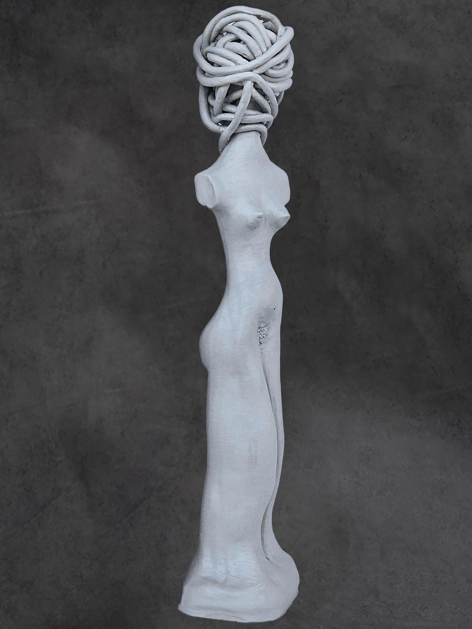 Contemporary Lika Brutyan 16 Inch Ceramic Abstract Sculpture Mia (1 of 7)