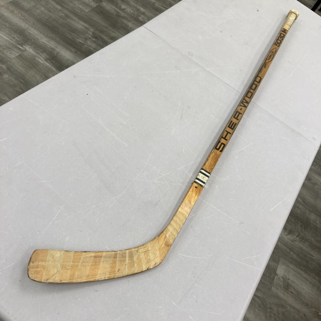 Guy LaFleur 1978-79 Montreal Canadiens Game Used Sher-Wood Stick: Guy LaFleur 1978-79 Montreal Canadiens Game Used Sher-Wood Stick Own a piece of hockey history with this Guy LaFleur 1978-79 Montreal Canadiens game-used hockey stick. This authentic stick, a Coupe St