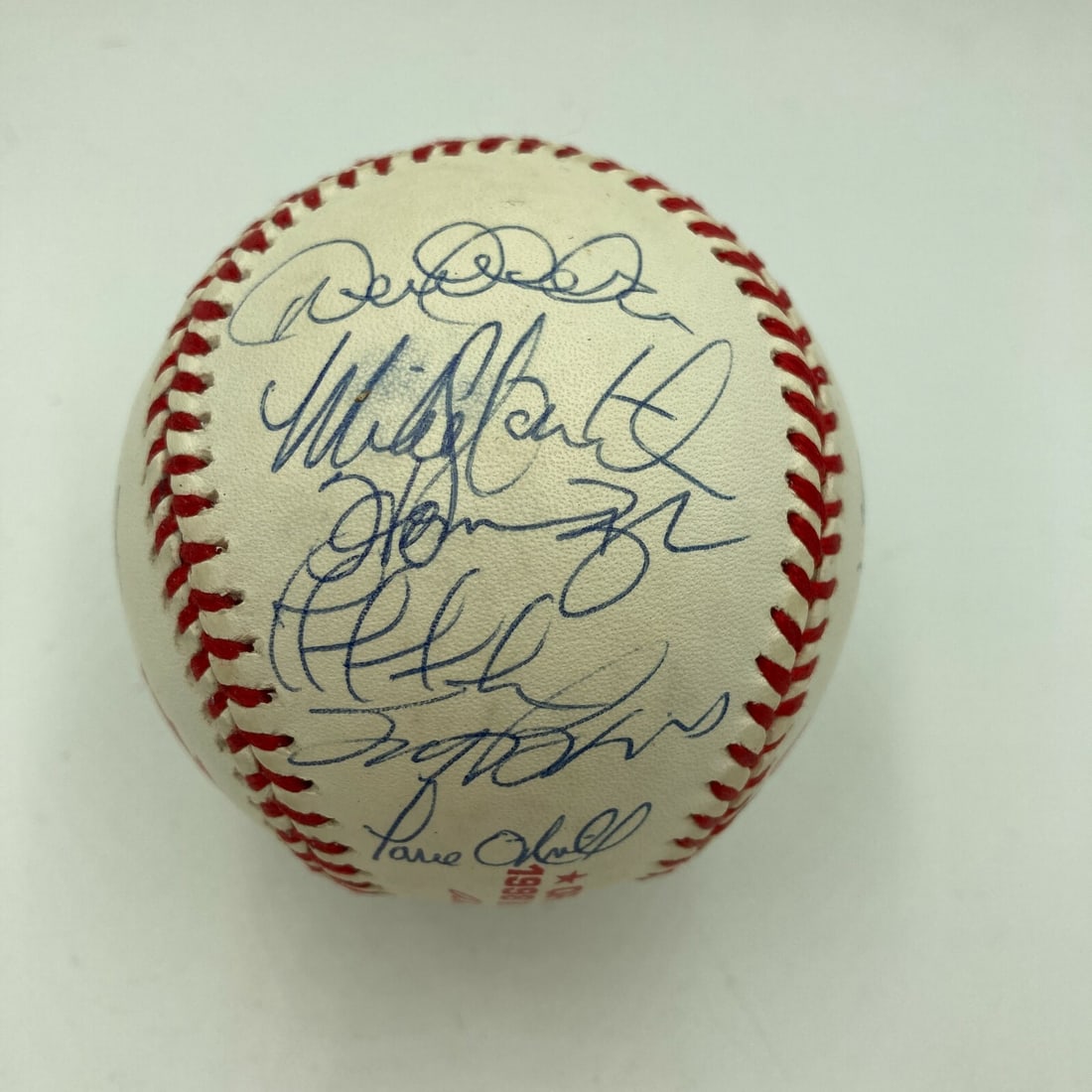 1998 Yankees World Series Team Signed Baseball Jeter Torre JSA Authenticated (1 of 11)