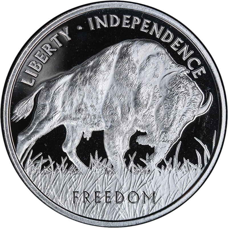 Roll of 20 Pamp Buffalo Silver Rounds 1oz Each .999 Fine (1 of 3)