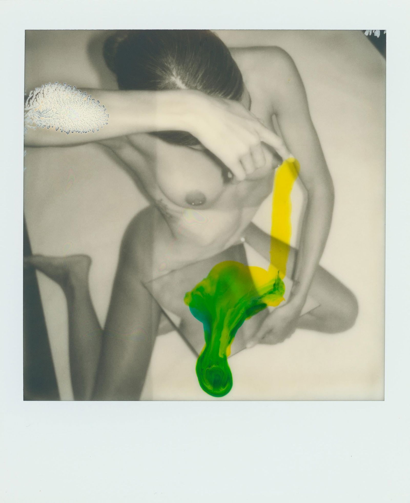 Unique 2019 Polaroid Art Photograph Pola Girls 10 by Larsen Sotelo Signed: Unique 2019 Polaroid Art Photograph Pola Girls 10 by Larsen Sotelo Signed "Pola Girls 10" is a unique Polaroid photograph created by Larsen Sotelo in 2019. This contemporary artwork features a signed