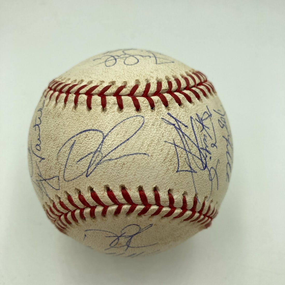 2007 Boston Red Sox Team Signed ALDS Game Ball with JSA Authentication (1 of 10)