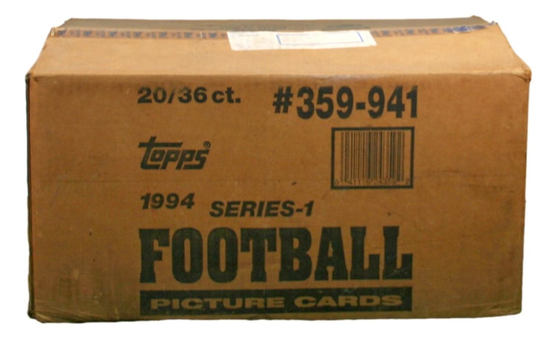 1994 Topps Football Series 1 Wax Case 20 Boxes Faulk Rookie Card (1 of 5)