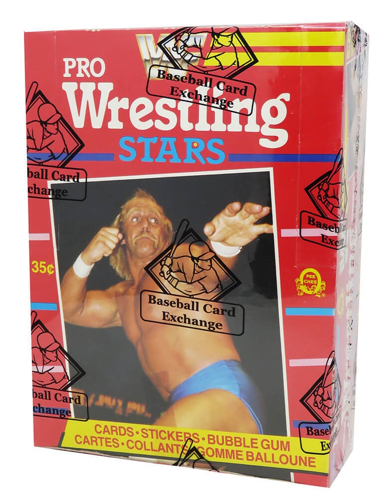 1985 WWF Pro Wrestling Stars O-Pee-Chee BBCE Sealed Box of 36 Packs: 1985 WWF Pro Wrestling Stars O-Pee-Chee BBCE Sealed Box of 36 Packs Discover the excitement of 1985 WWF Pro Wrestling Stars with this unopened box of trading cards. Manufactured by O-Pee-Chee, this bo