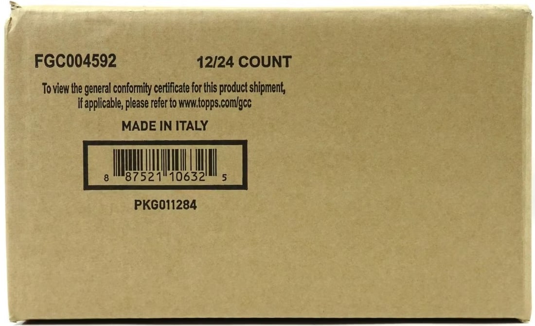 2021-22 Topps UEFA Champions League Sealed Hobby Case 12 Boxes: 2021-22 Topps UEFA Champions League Sealed Hobby Case 12 Boxes Explore the 2021-22 Topps UEFA Champions League Collection, a sealed hobby case perfect for soccer trading card enthusiasts. This case in