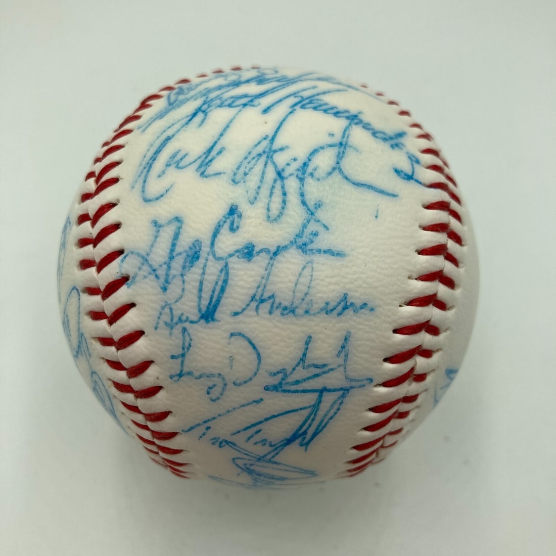 1986 New York Mets Team Signed Baseball JSA COA 27 Signatures (1 of 12)