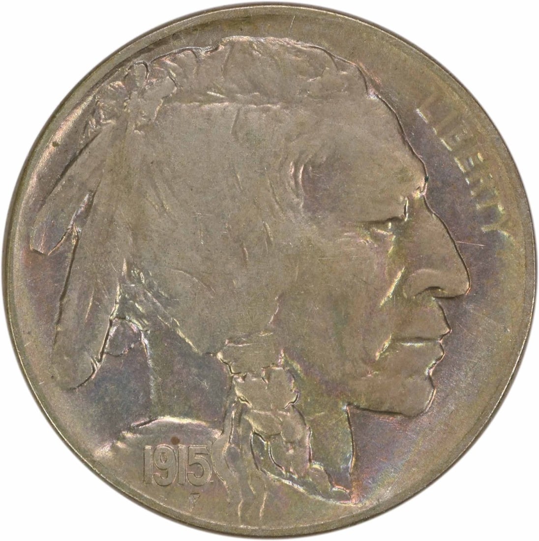 1915-D Buffalo Nickel AU Uncertified 5C Coin by James Earle Fraser: 1915-D Buffalo Nickel AU Uncertified 5C Coin by James Earle Fraser This 1915-D Buffalo Nickel is a remarkable piece for collectors, showcasing the artistry of designer James Earle Fraser. With an unci