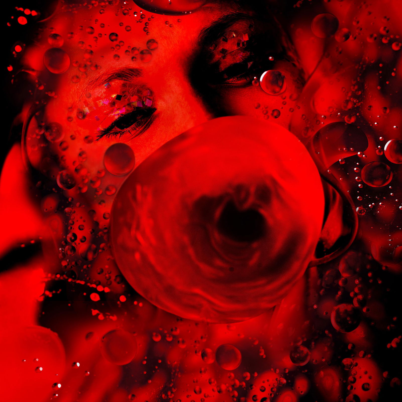 Giuliano Bekor Emulsion 15 Limited Edition 48 x 48 Archival Photograph Signed: Giuliano Bekor Emulsion 15 Limited Edition 48 x 48 Archival Photograph Signed "Emulsion 15" is an abstract photographic artwork by Giuliano Bekor, created in 2010 as part of the Emulsion Series. This