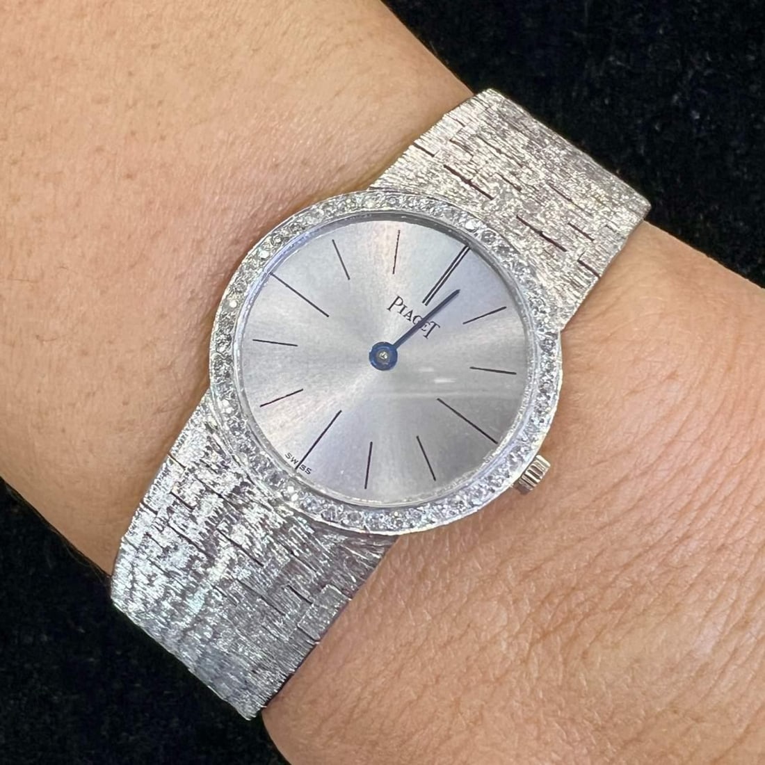 Piaget 18K White Gold Ladies Watch with Diamond Bezel 0.80 Ct (1 of 3)