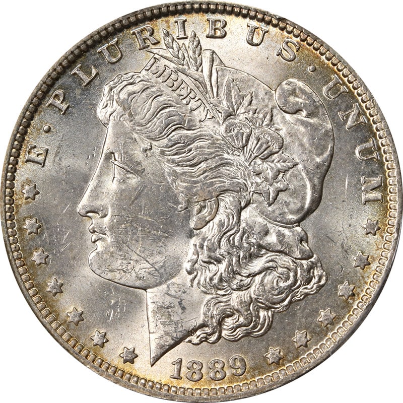 1889-O Morgan Silver Dollar PCGS MS63 Uncirculated New Orleans Mint (1 of 4)