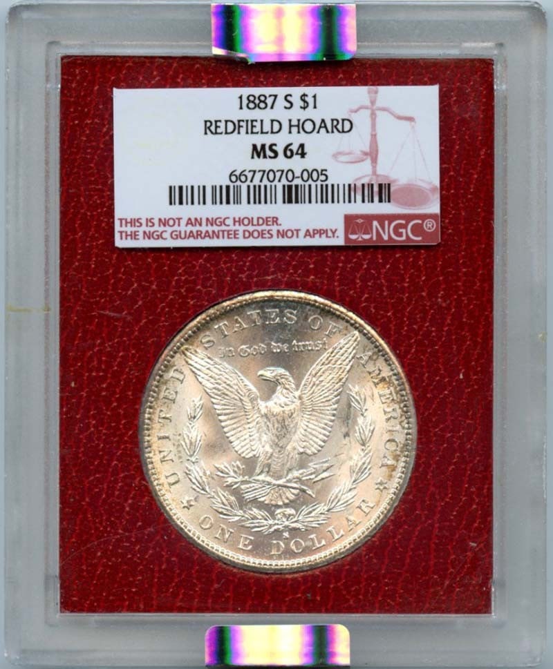 1887-S NGC MS64 Silver Morgan Dollar San Francisco (1 of 2)