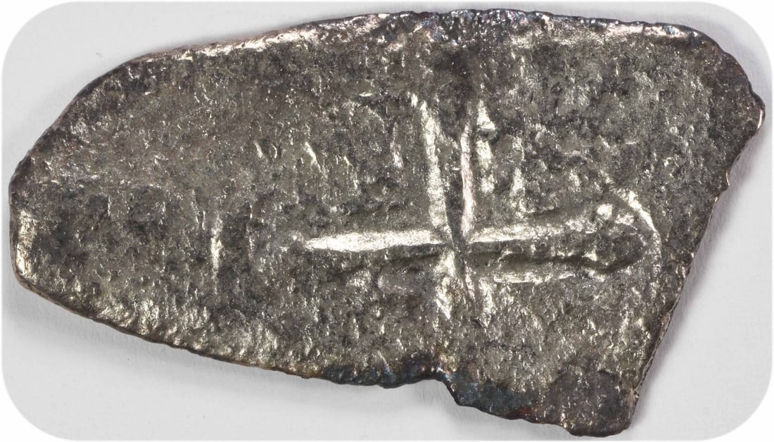 1715 Fleet Shipwreck Silver 8 Reales Cobb Coin with COA #606 (1 of 3)