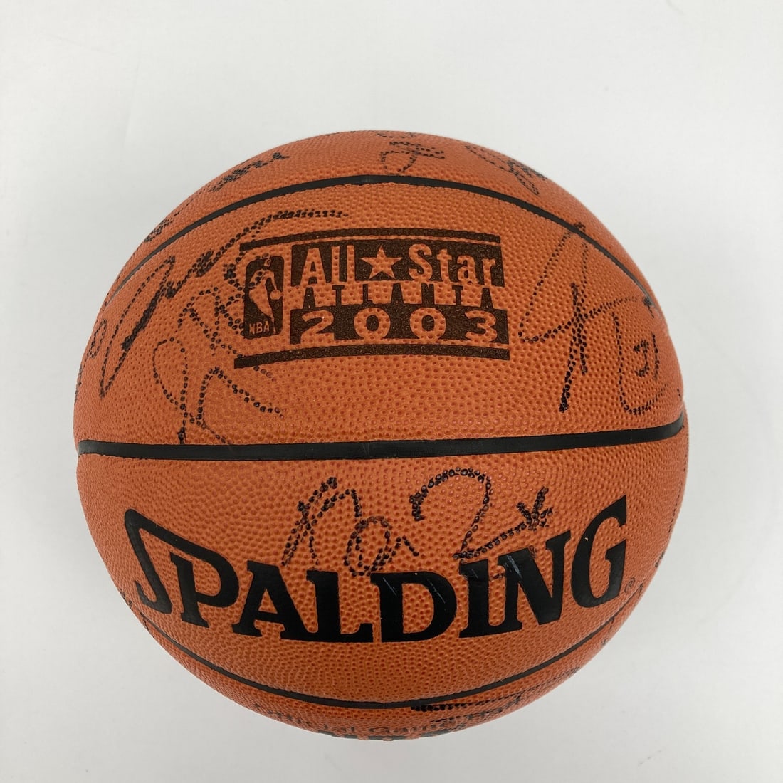 2003 NBA All-Star Basketball Signed by Michael Jordan Kobe Bryant and Teammates PSA Beckett (1 of 18)