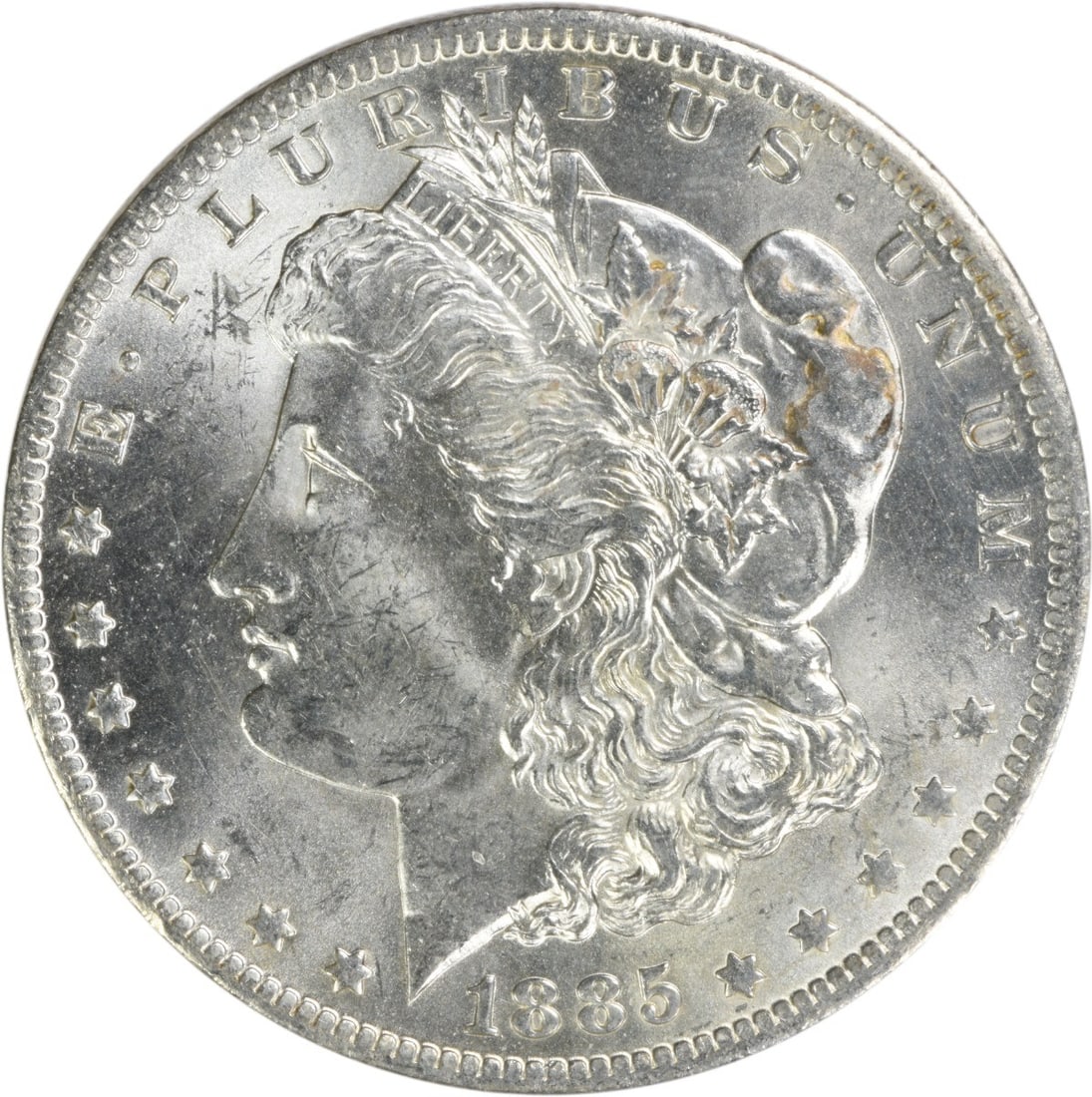 1885-O Morgan Silver Dollar Choice BU Uncertified Silver Coin (1 of 2)