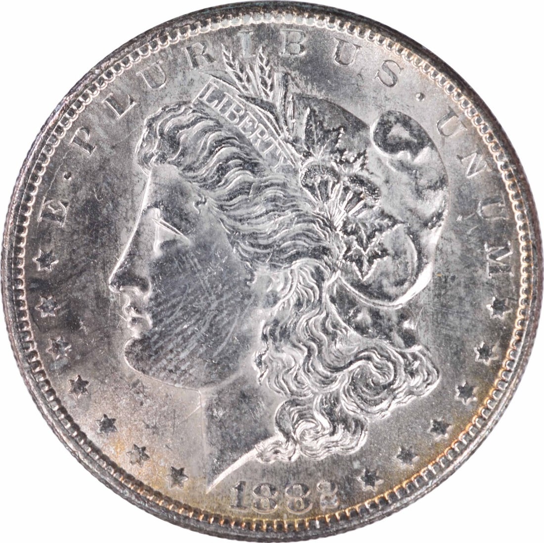 1882-CC Morgan Silver Dollar BU Uncertified Silver Coin (1 of 2)