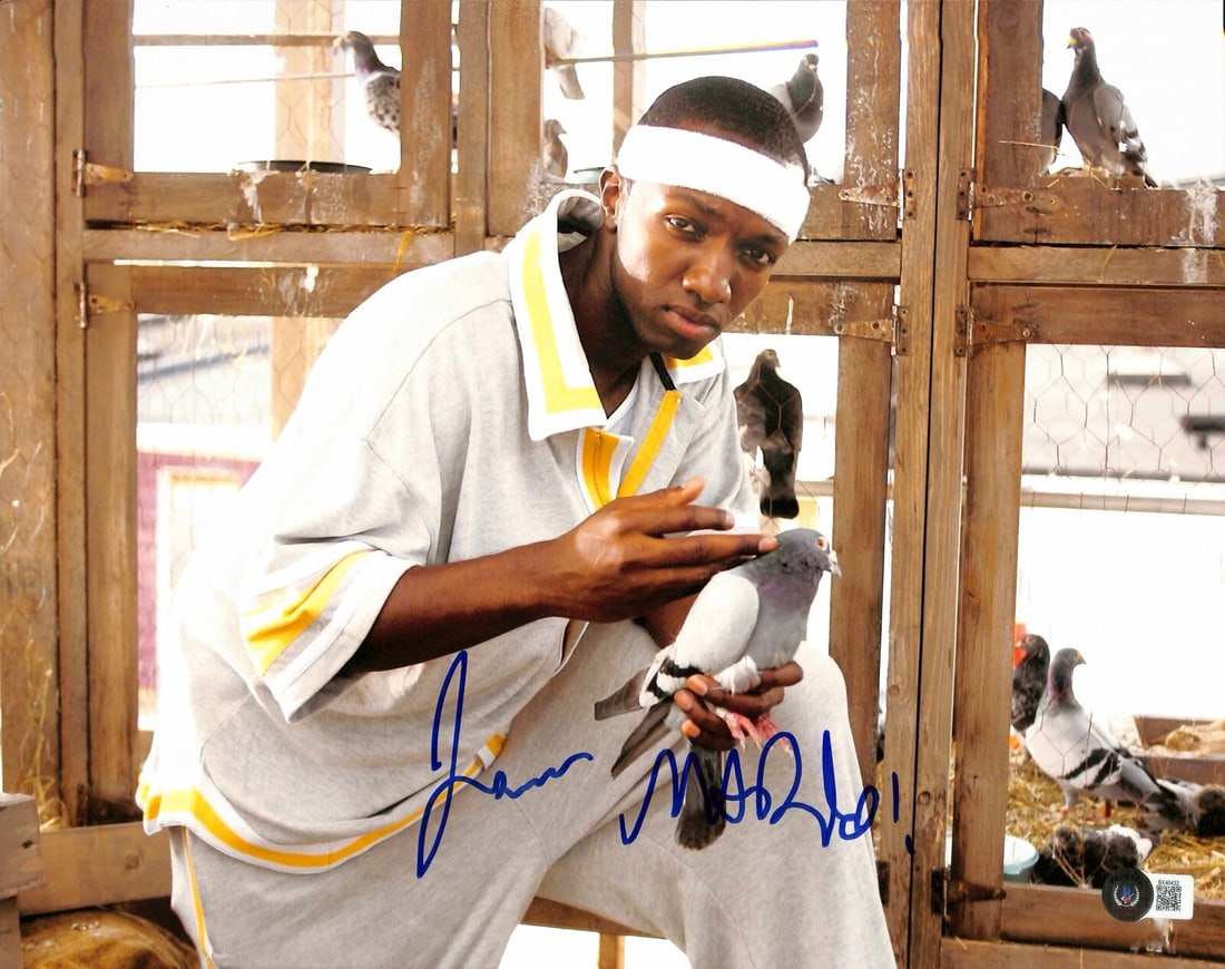 Jamie Hector Signed 11x14 Photograph Marlo Stanfield Beckett Certified: Jamie Hector Signed 11x14 Photograph Marlo Stanfield Beckett Certified This is an autographed 11x14 photograph of Jamie Hector, who portrayed "Marlo Stanfield" in the acclaimed TV series The Wire. The